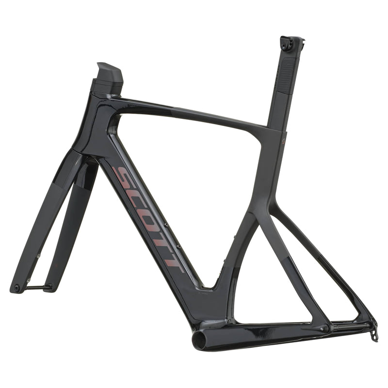 SCOTT Foil RC Ultimate Frameset - piano black/carbon black