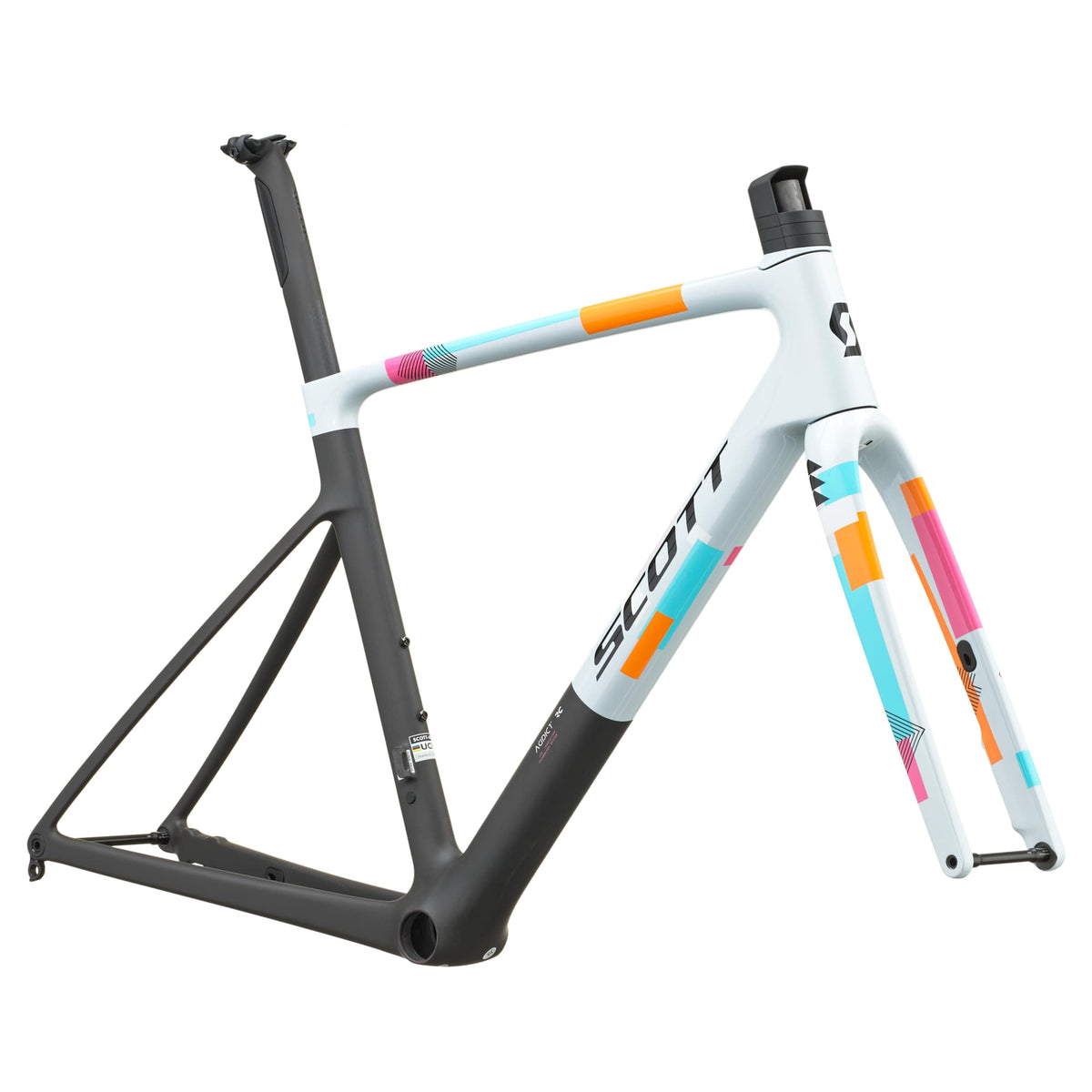 SCOTT Addict RC Team Replica Frameset - team clear