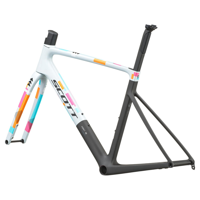 SCOTT Addict RC Team Replica Frameset - team clear