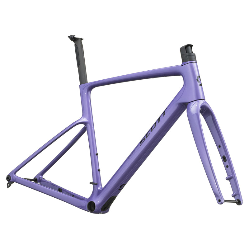 SCOTT Addict Gravel 10 Frameset - blaze purple