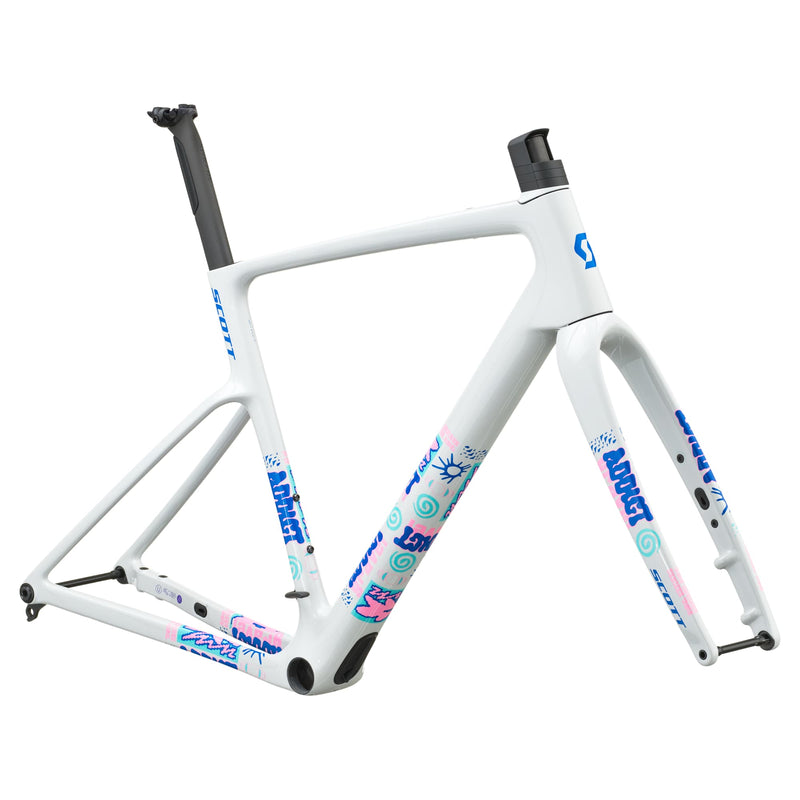 SCOTT Addict Gravel 20 Frameset - beluga grey
