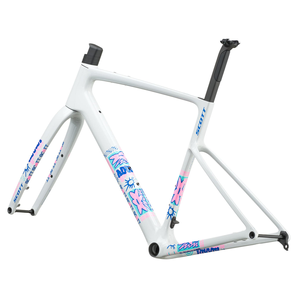 SCOTT Addict Gravel 20 Frameset - beluga grey