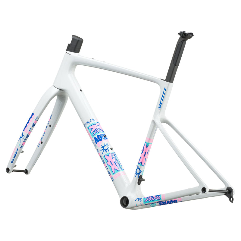 SCOTT Addict Gravel 20 Frameset - beluga grey