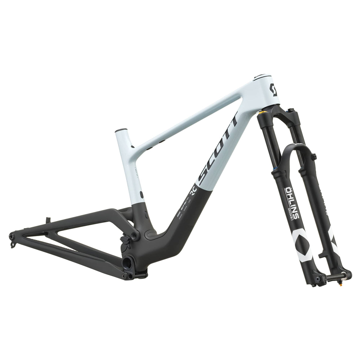 SCOTT Spark RC World Cup Frame + Fork - cumulus white/carbon black