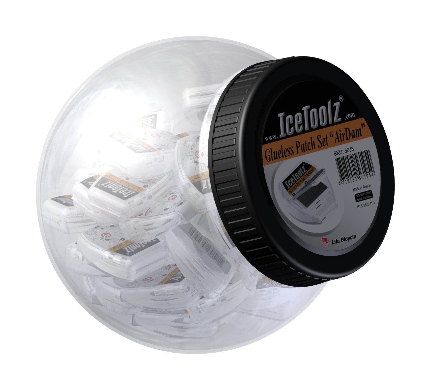 AirDam Glueless Patch Jar x50