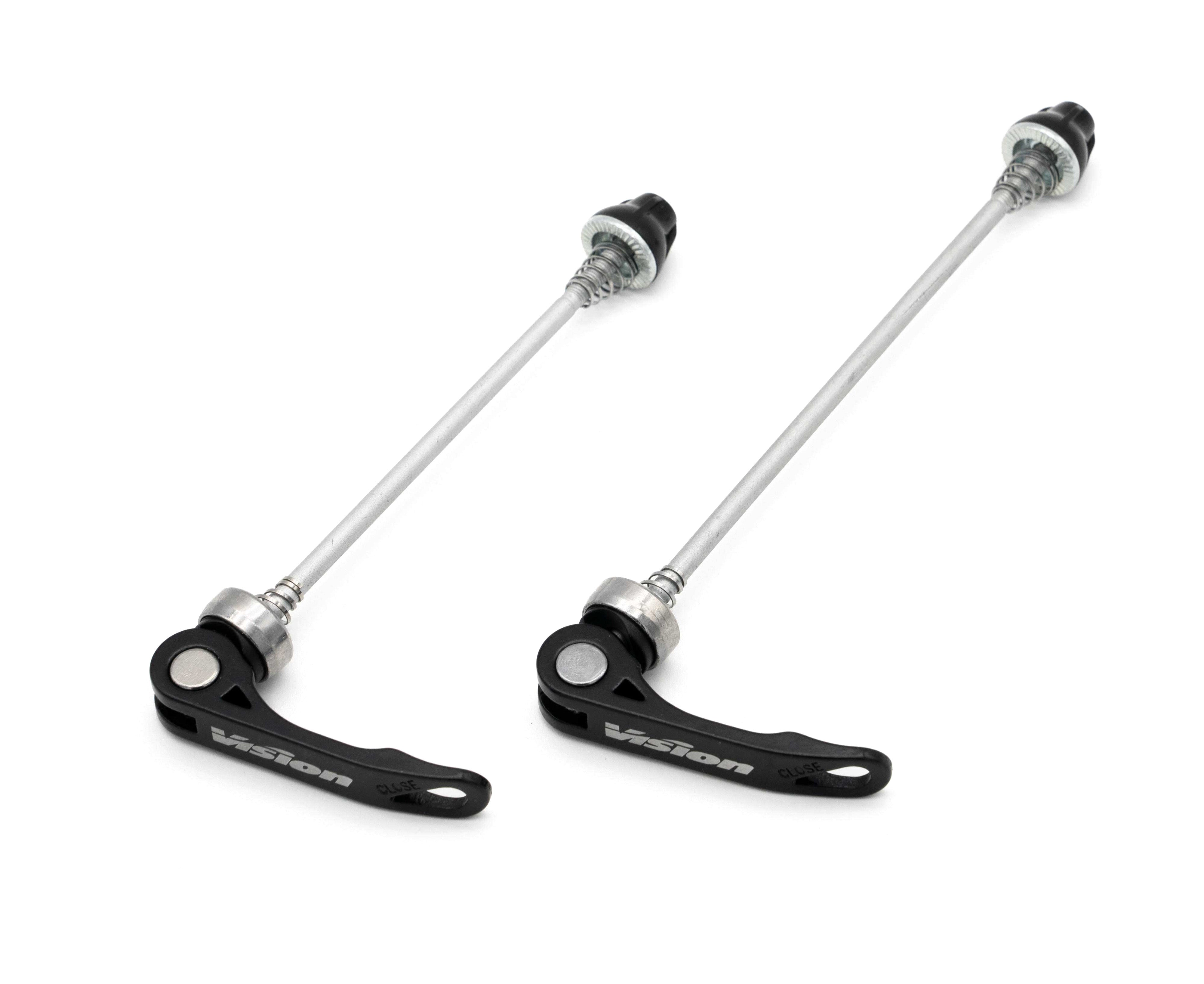 Vision Alloy QR-25 Skewer Set (112/146mm, Black)
