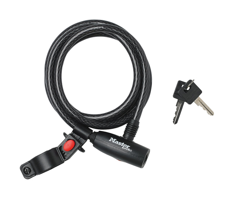 Master Lock Cable Key Lock 10mm x 1.8m