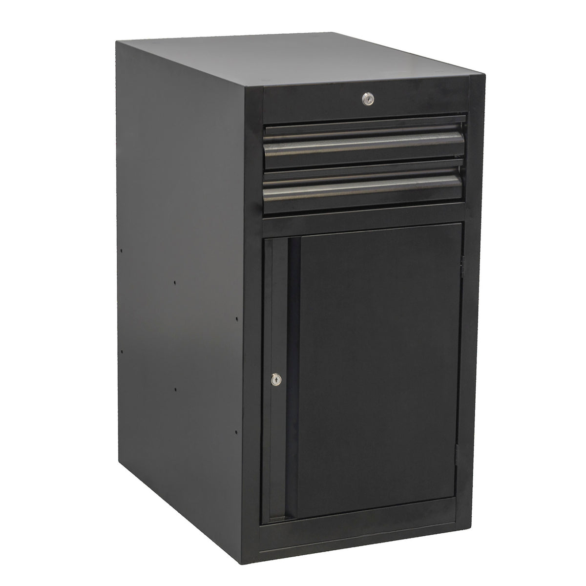 UNIOR Tool Chest Narrow-2 Drawers And Door - Black - 475 X 650 X 870MM