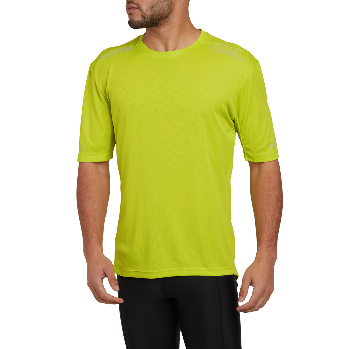 Altura All Road Short Sleeve Performance Tee 2021 - Lime - XL