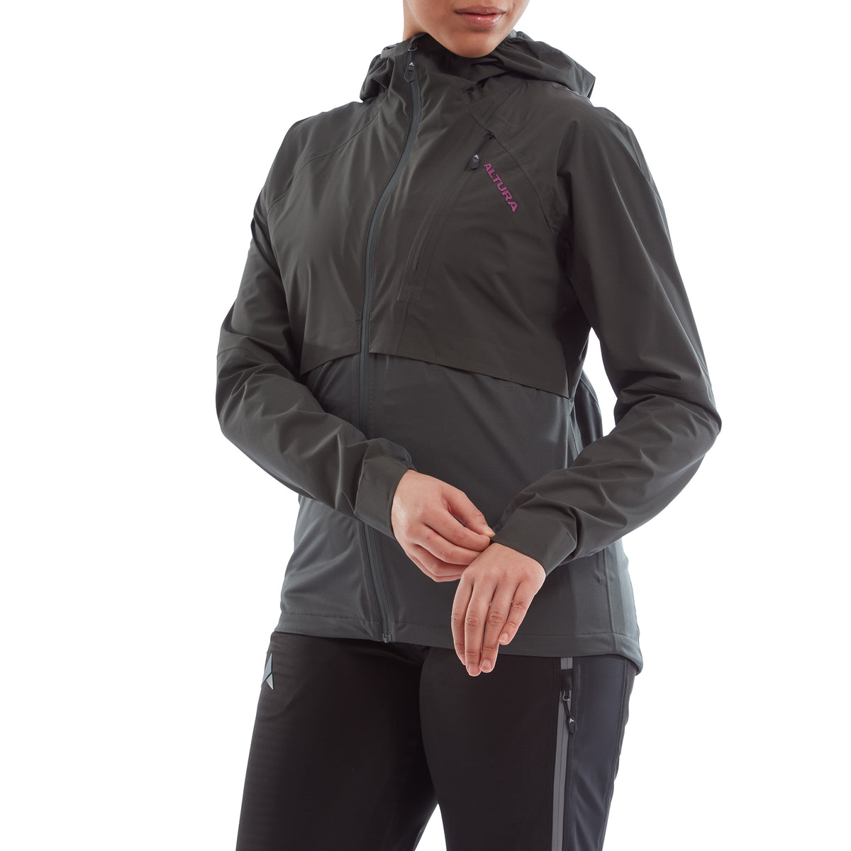 Altura Esker Women's Waterproof Packable Jacket 2022 - Carbon