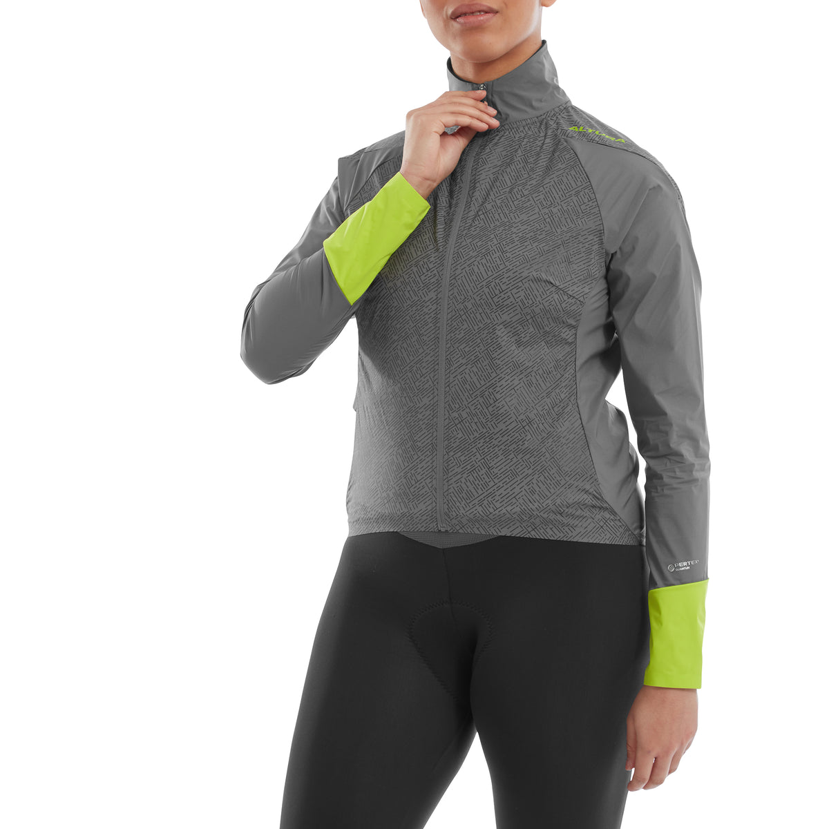 Altura Icon Women's Rocket Packable Cycling Jacket 2022 - Charcoal - 8