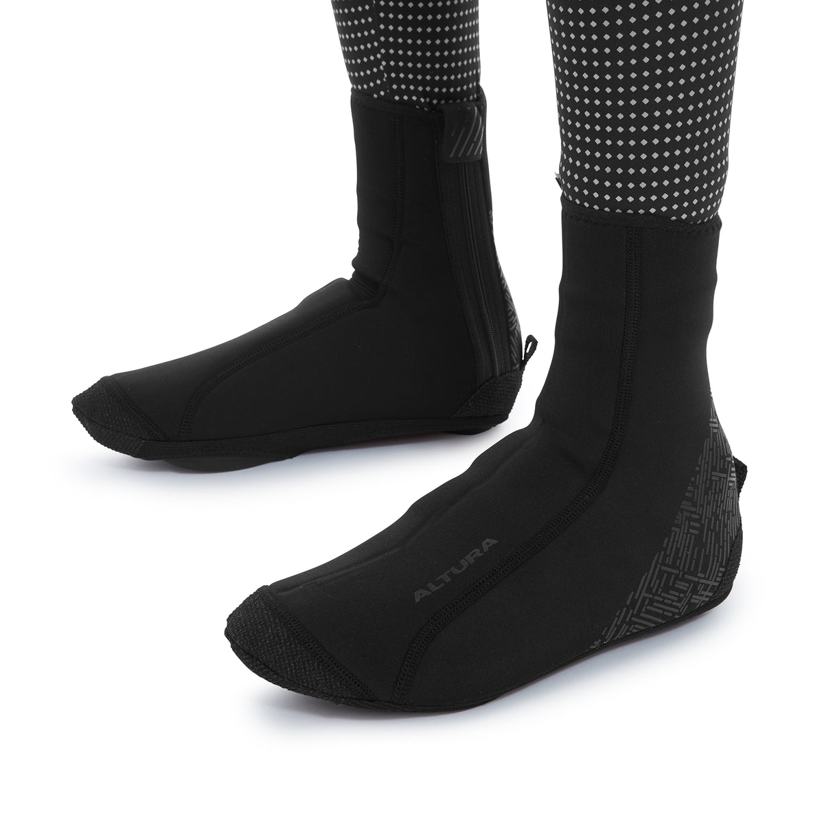 Altura Thermostretch Unisex Windproof Cycling Overshoes 2021 - Black