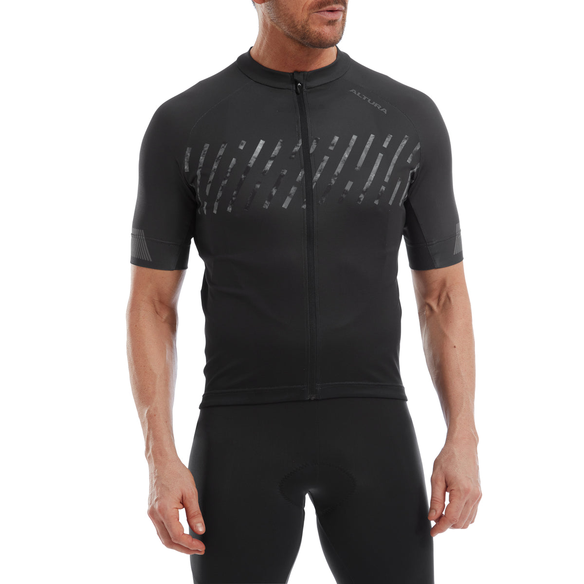 Altura Airstream Men's Short Sleeve Cycling Jersey 2022 - Black