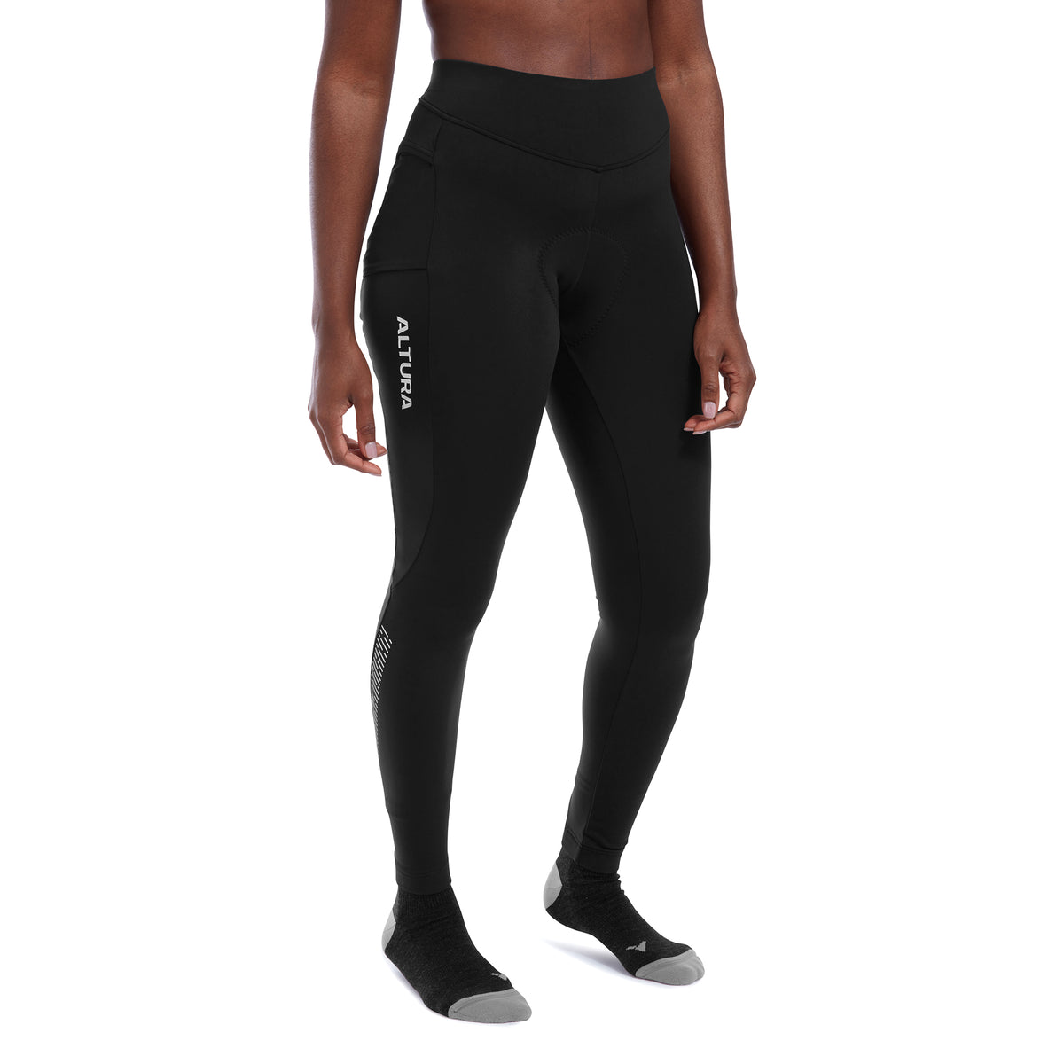 Altura Progel Plus Women's Cycling Waist Tights 2021 - Black