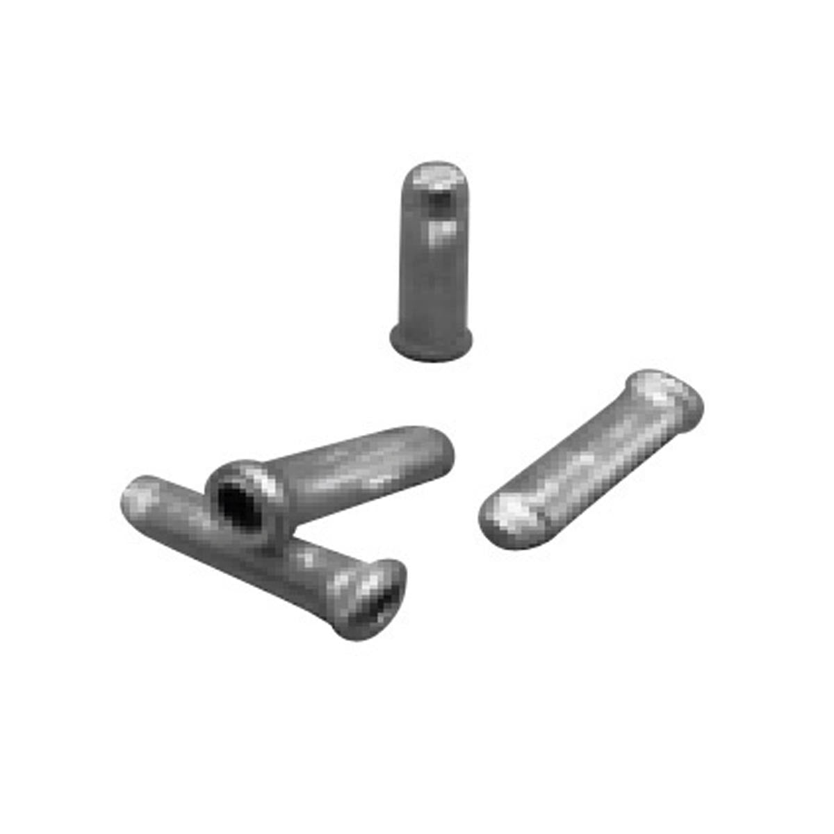 Ashima Cable End Caps (Bottle Of 500) - Silver