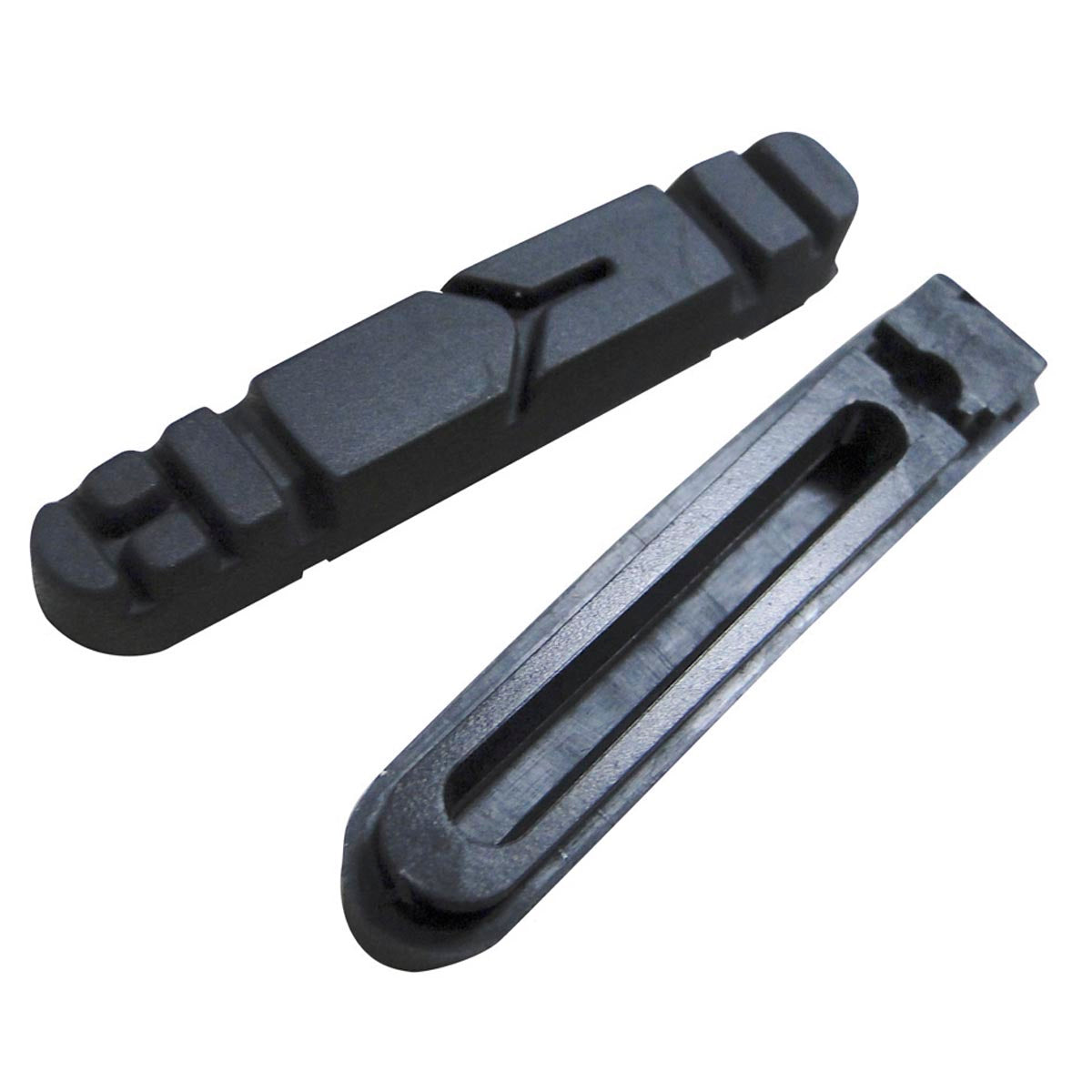 Ashima Shimano Road Brake Insert Rubber/Plastic Matrix Pads - Pro-G Compound - Carbon Rim - Black