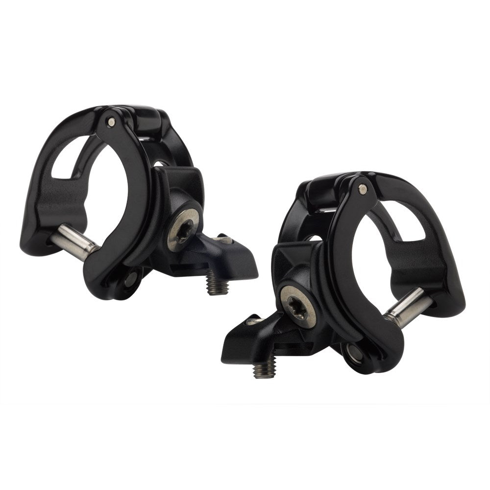 SRAM Disc Brake Spare Matchmaker X MMX Clamp, Single Left, Black, Titanium Bolts (Compatible With SRAM MMX Clamp-Compatible Shifters) - Maven, DB8, Guide/G2, Level, Code