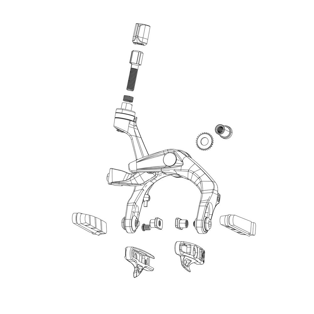 Avid Spare - Rim Brake Spare Part Noodle/Overcoat - 135