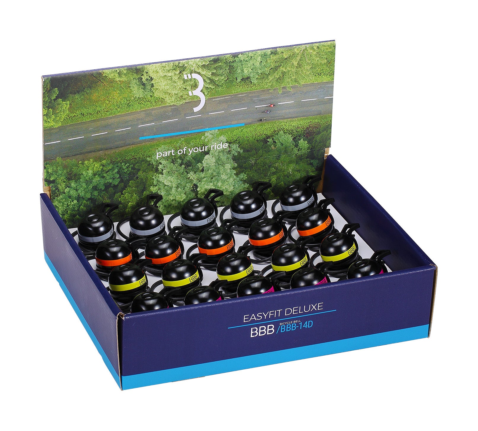 BBB-14D - EasyFit Deluxe Bell Display Box x20