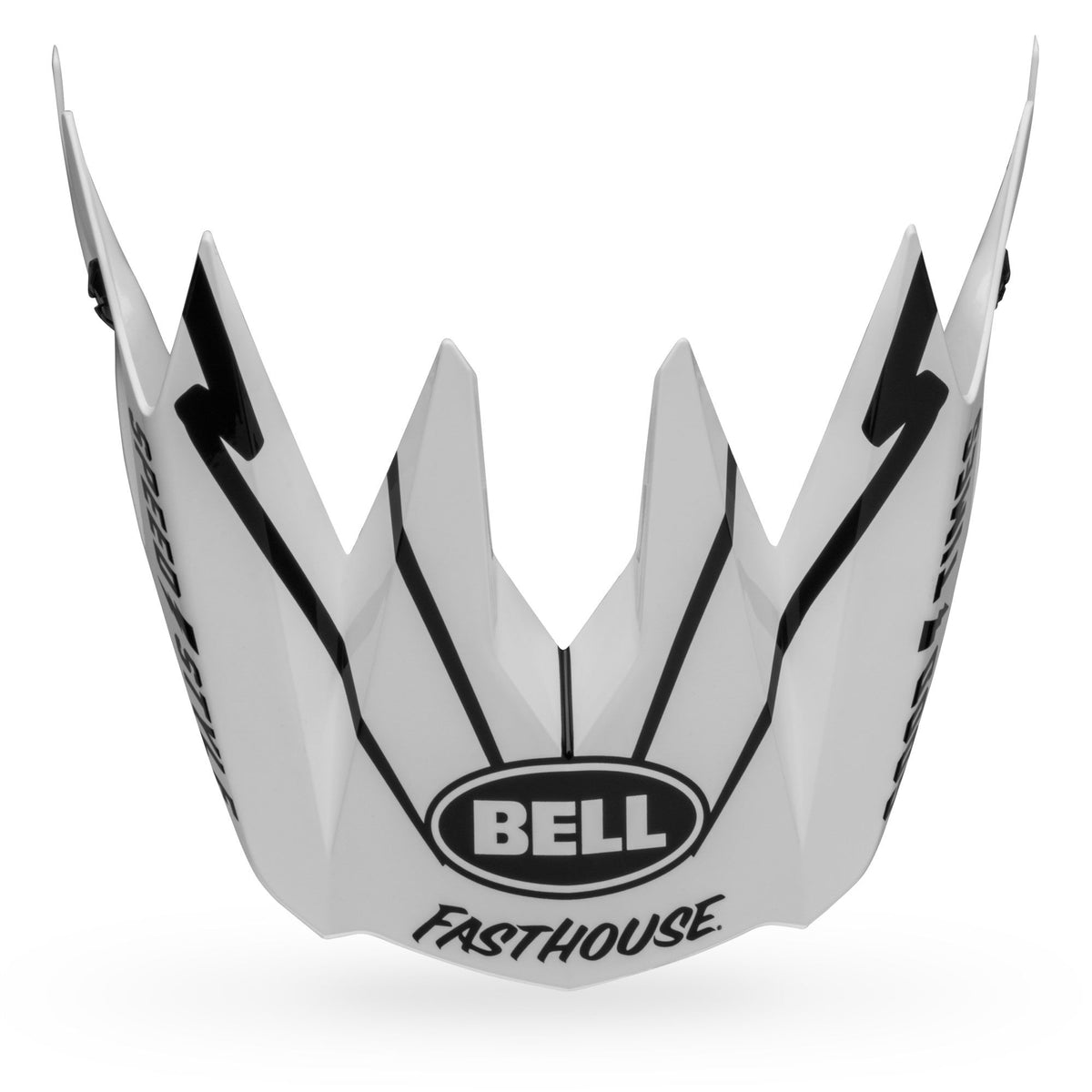 Bell Full-10 Helmet Visor 2023 - Matte/Gloss White/Bl