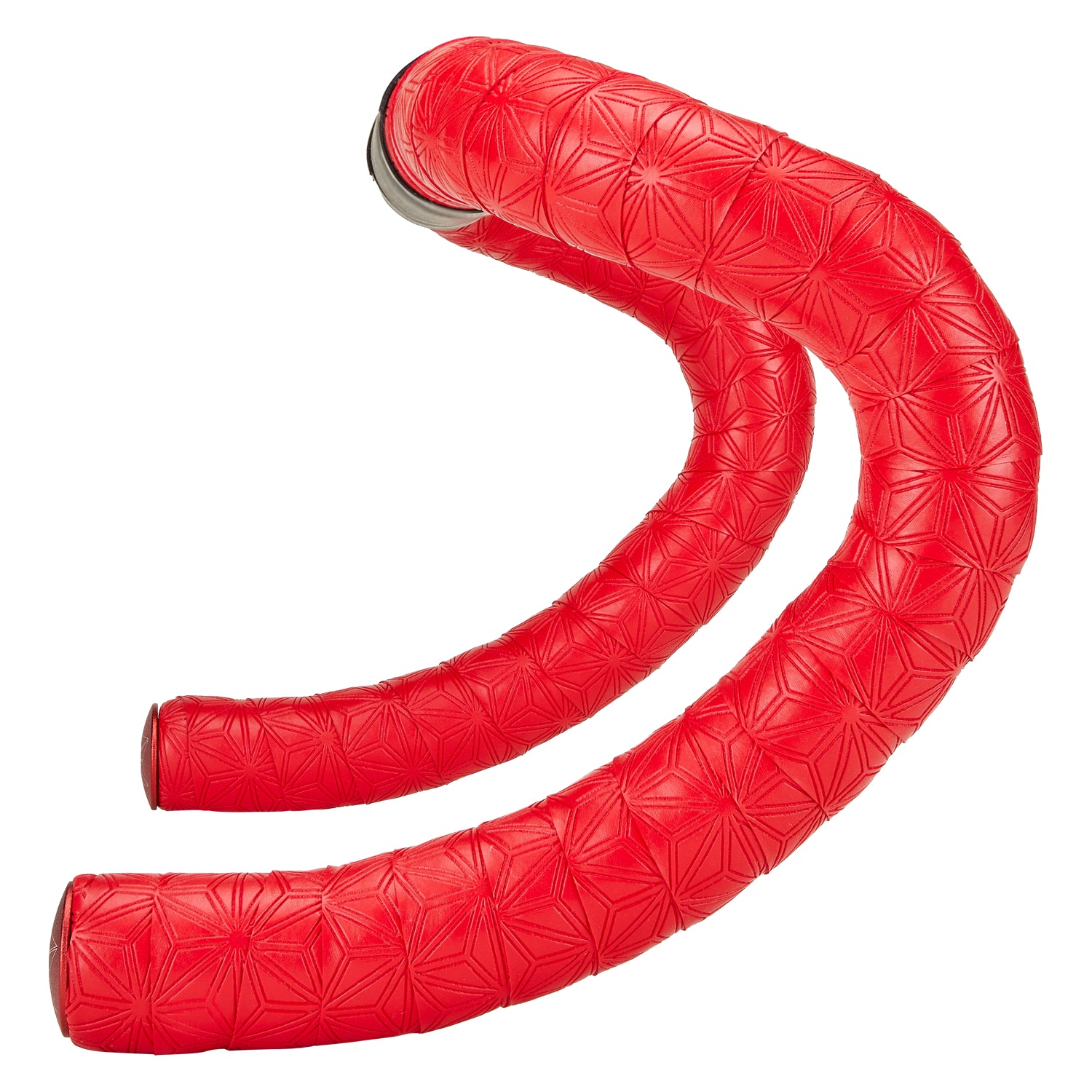 Supacaz Sticky Kush Classic Bar Tape: RED + ANO RED PLUGS