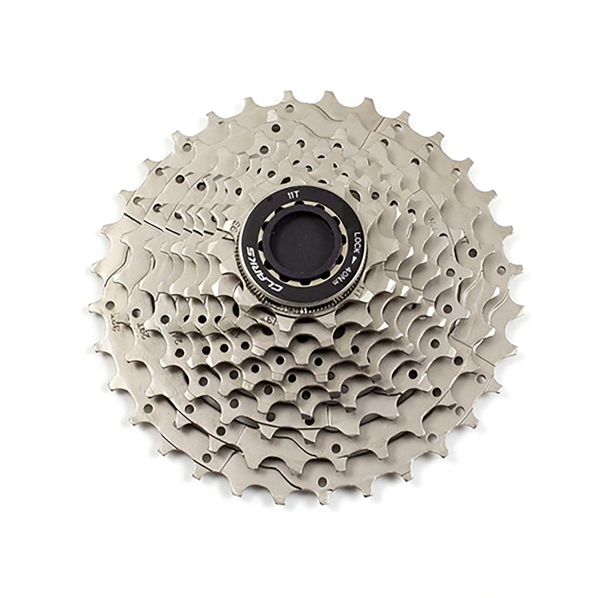 Clarks Cassette 11-32 9 Speed - Sram/Shim Compatible - Silver - 9SPD 11-32T