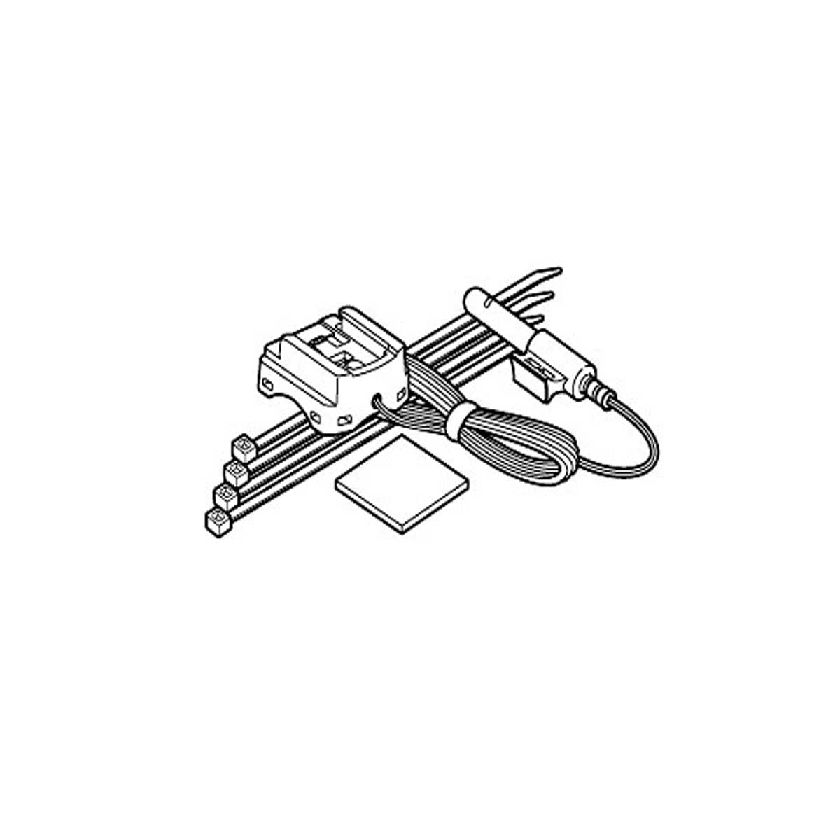 CatEye Velo 7/Velo 9/Enduro Cycle Computer Sensor Fitting Kit - Black