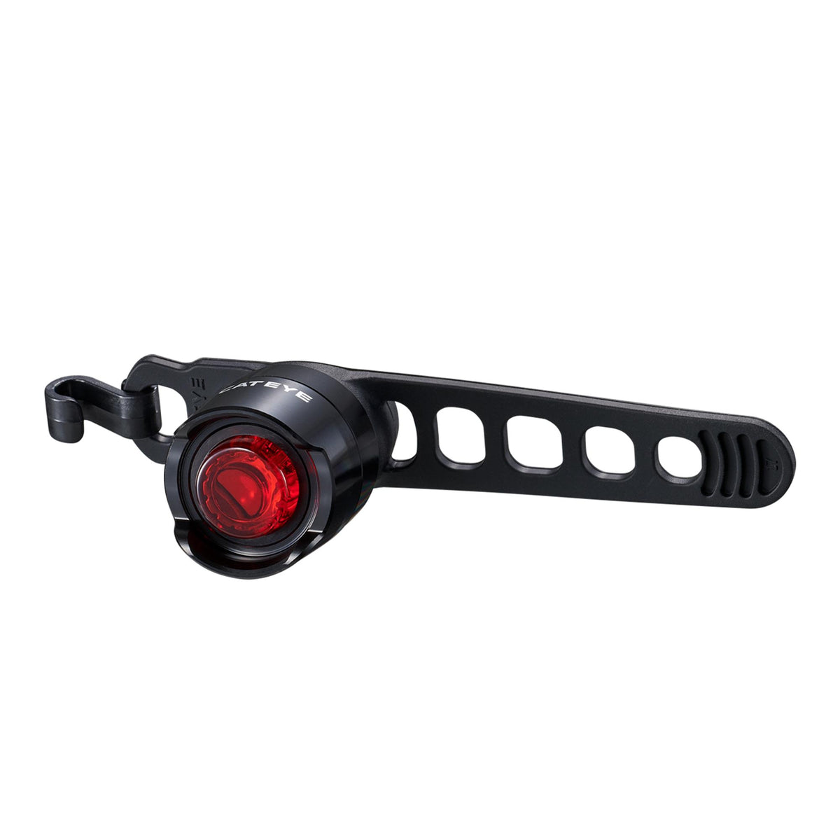 Cateye Orb II Rechargable Rear Bike Light - Polished Black