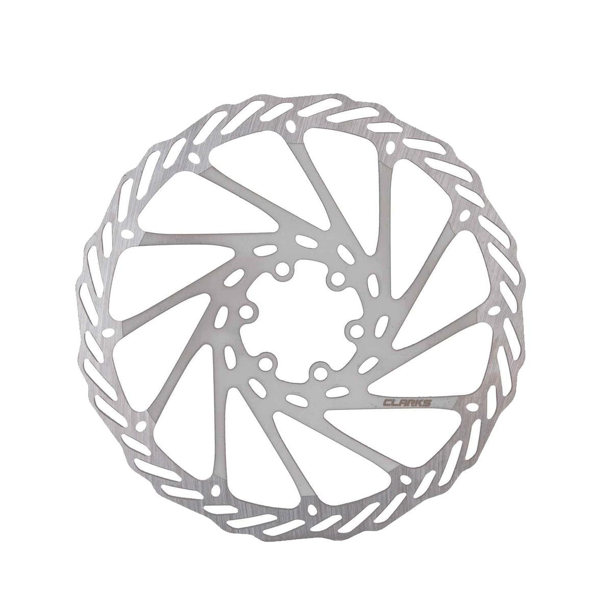 Clarks Single Piece 160mm Steel Rotor - Silver