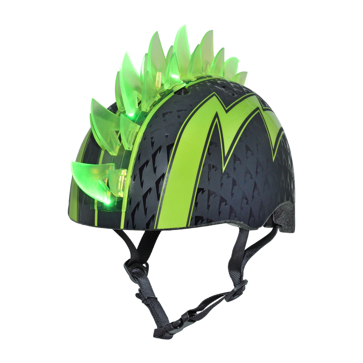 C-Preme Raskullz USB Rechargeable LED FS Child Helmet (5+ Years) - Bolt - UNISIZE 50-54CM