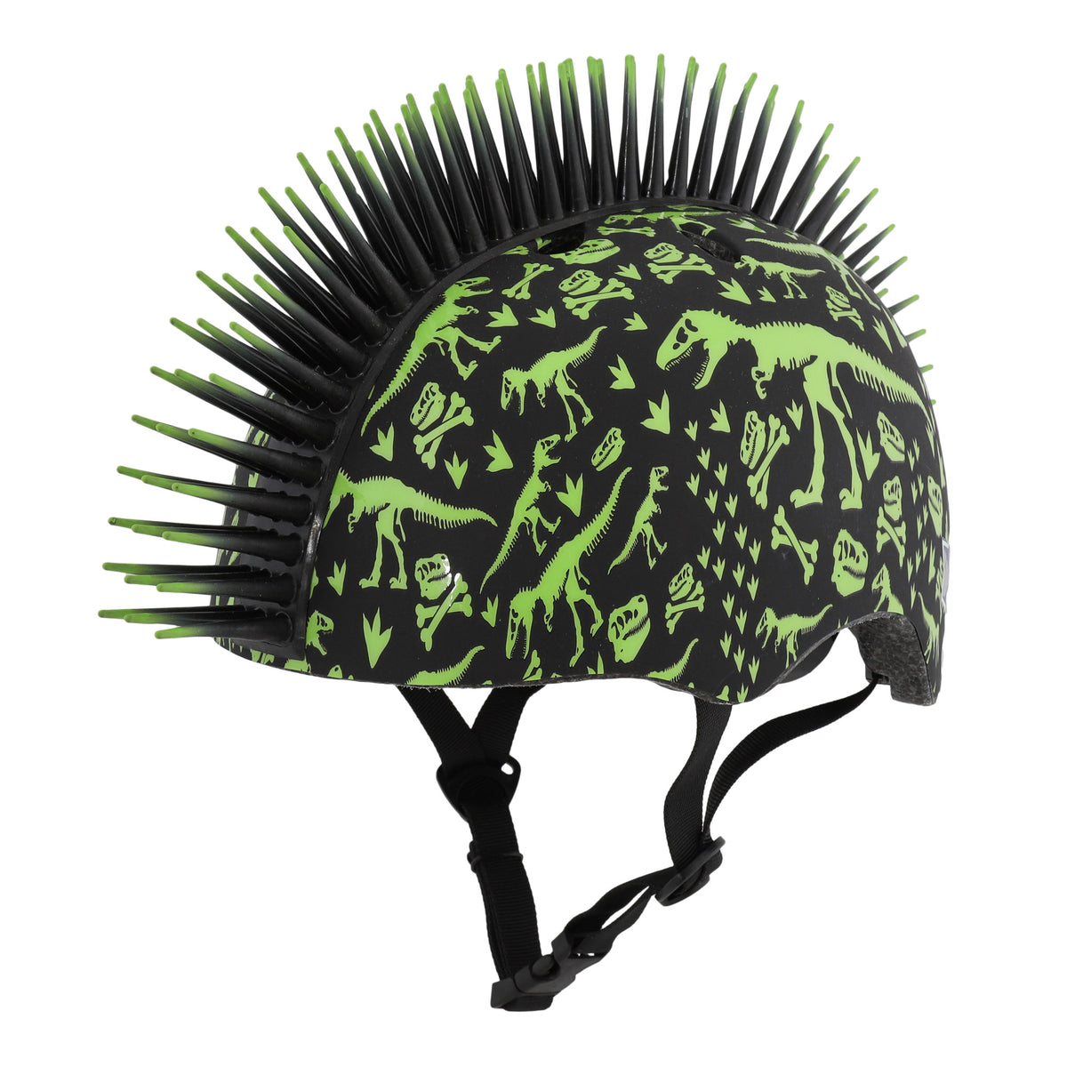 C-Preme Raskullz Child Helmet (5+ Years) - T-Rex Bonez Mohawk - UNISIZE 50-54CM