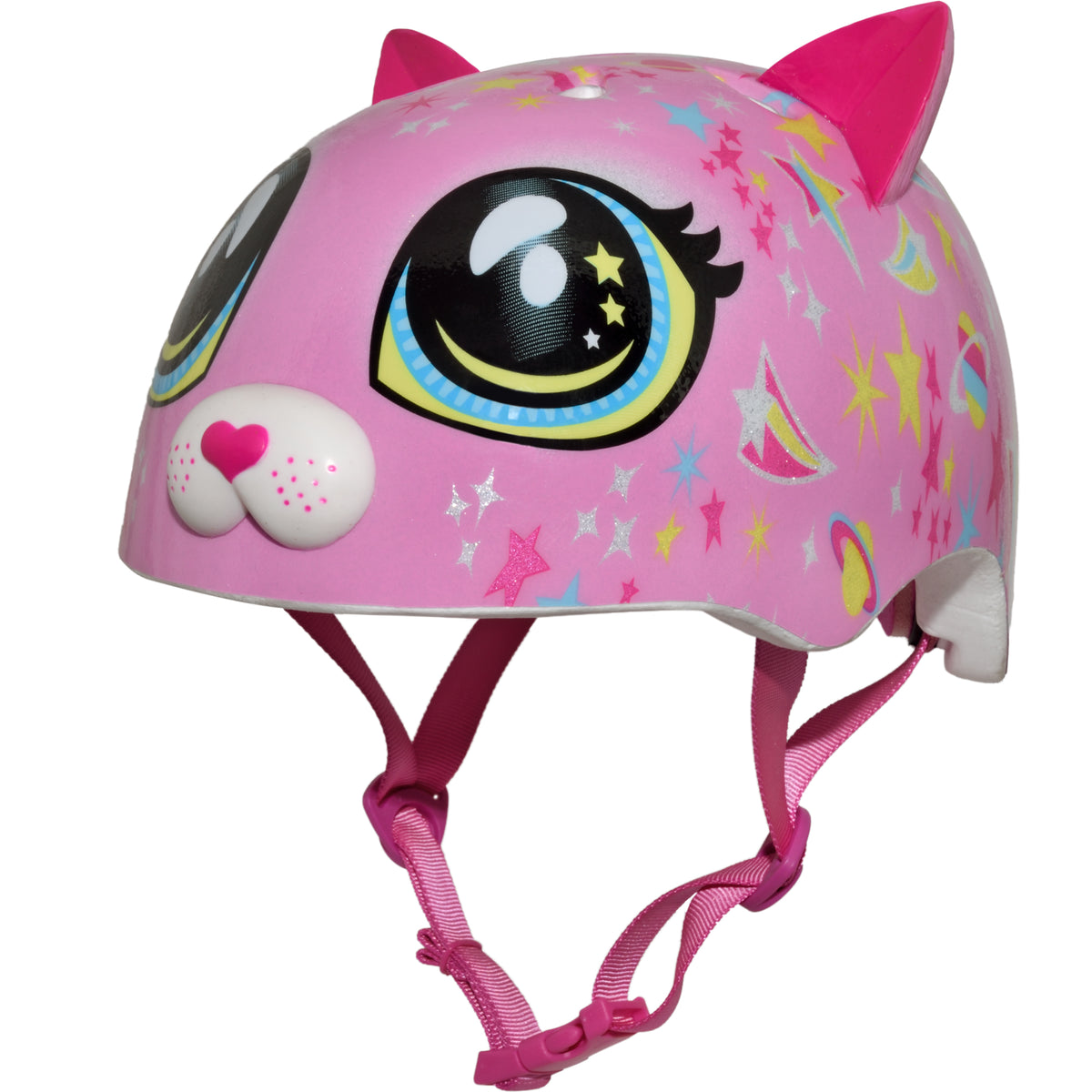C-Preme Raskullz Toddler Helmet (3+ Years) - Astro Cat Pink - UNISIZE 48-52CM