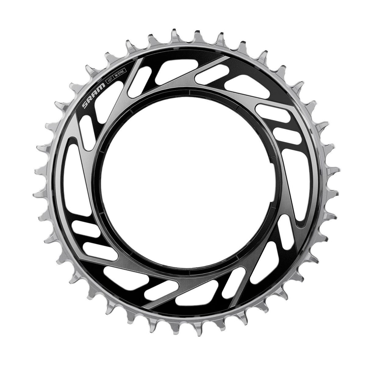 SRAM Chain Ring Road Threaded Mount X-Sync RED E1 - Black/Silver