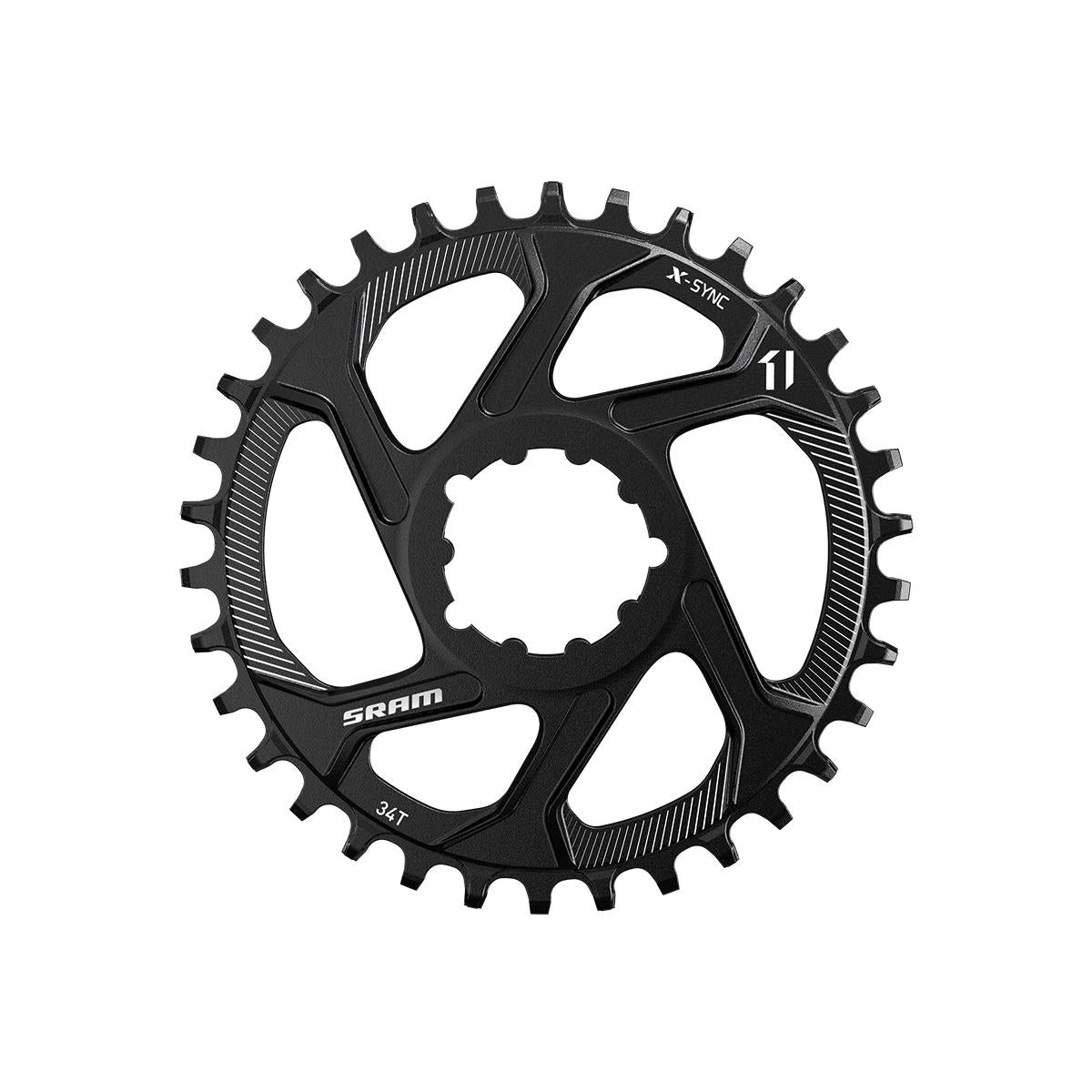 SRAM Chain Ring X-Sync Steel 28T Direct Mount 3mm Offset Steel 3.5mm Black 11 speed