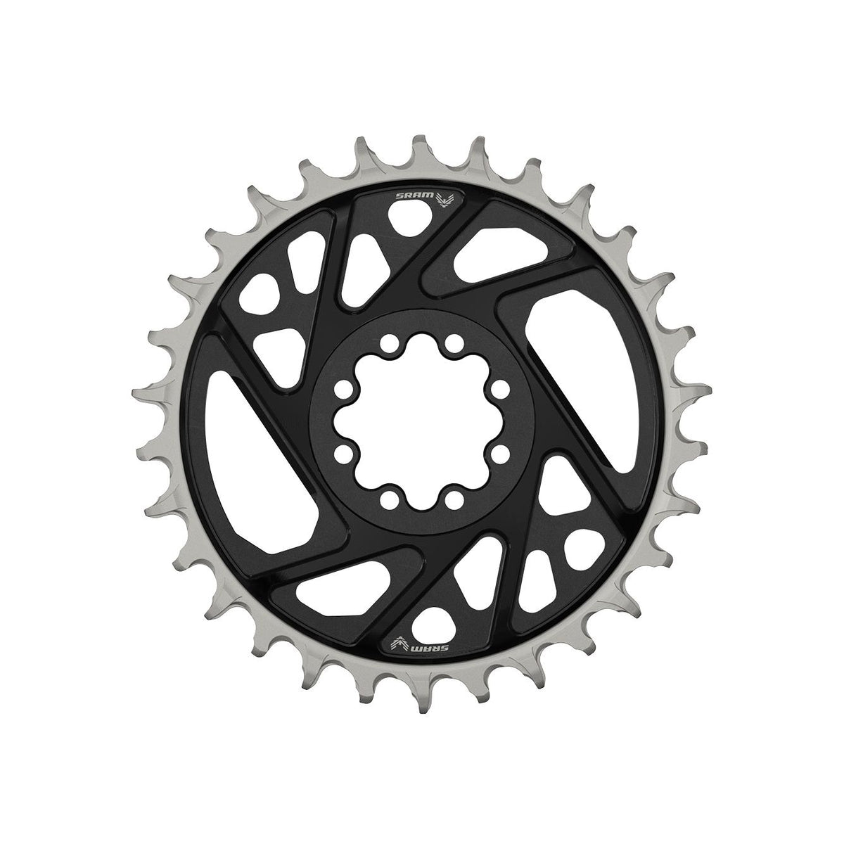 SRAM Chain Ring T-Type Direct Mount 3mm Offset EAGLE (including 8 bolts) XX D1 2023 - Black