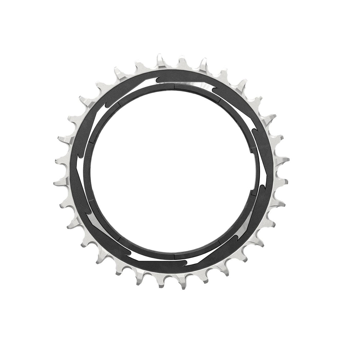 SRAM Chain Ring T-Type Powermeter Threaded 3mm Offset EAGLE XX SL D1 2023 - Black/Silver