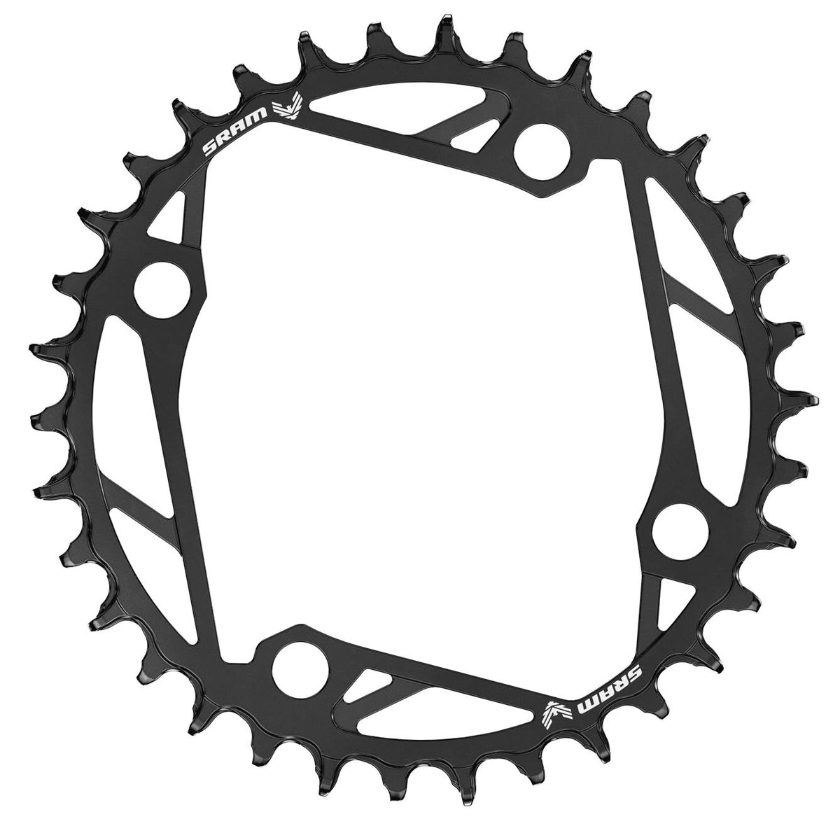 SRAM Chain Ring T-Type 104 Bcd Steel 2023 - Black