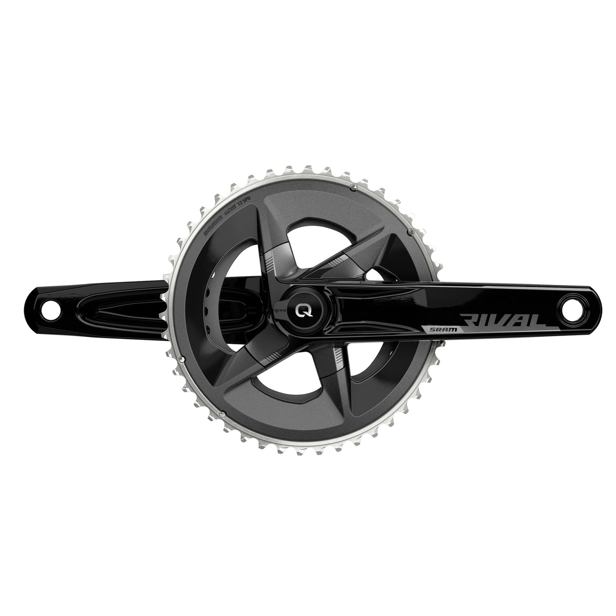 SRAM Rival D1 Quarq Road Power Meter DUB (bb Not Included) - Black