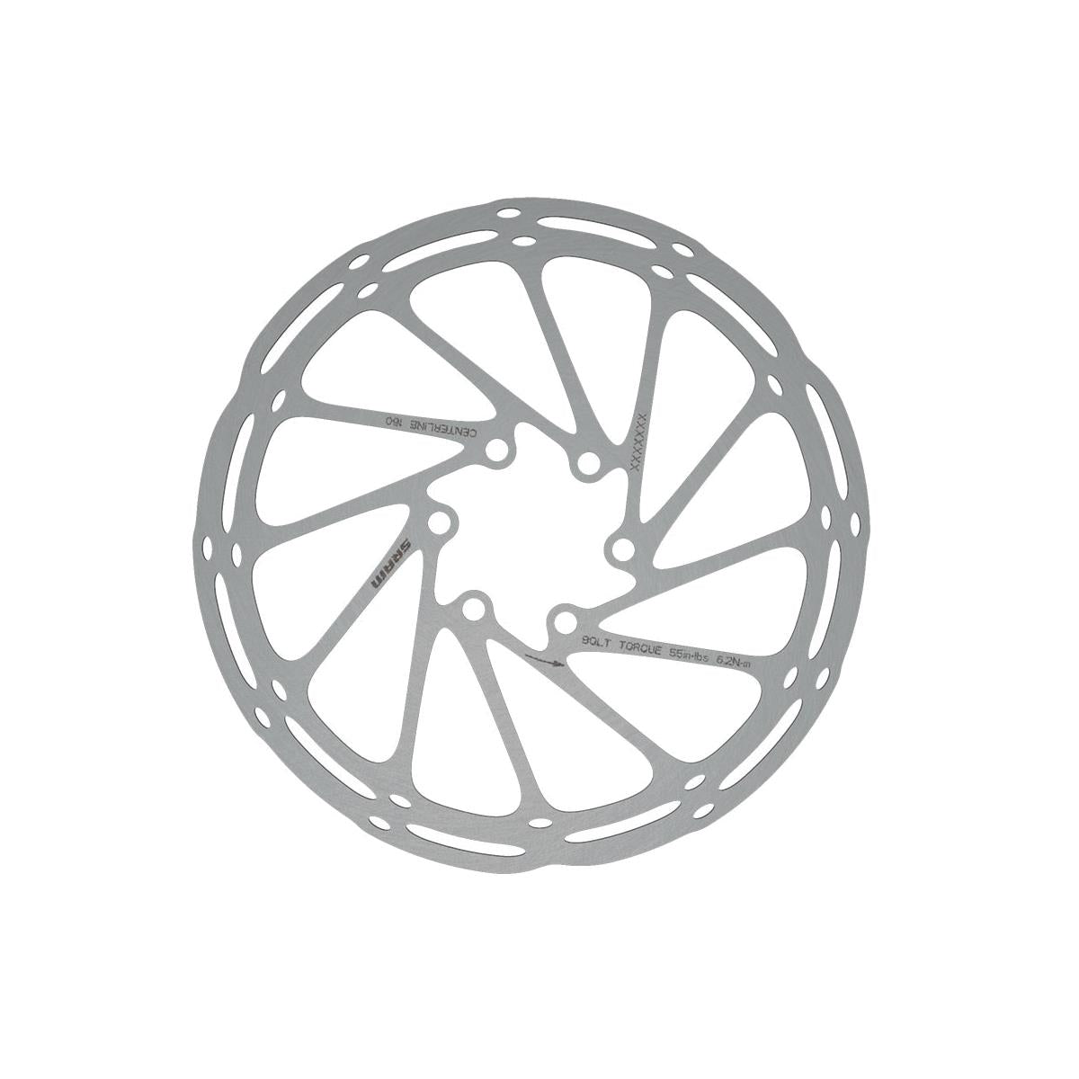 SRAM Rotor - Centerline Rounded (Includes Steel Rotor Bolts)