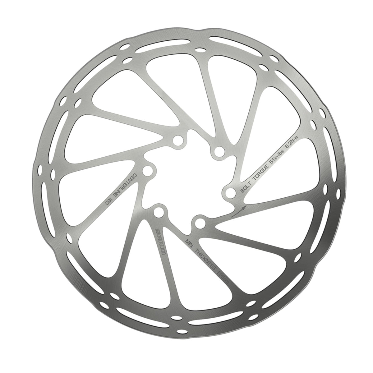 SRAM Rotor Centerline (Includes Steel Rotor Bolts) Rounded 2.0mm