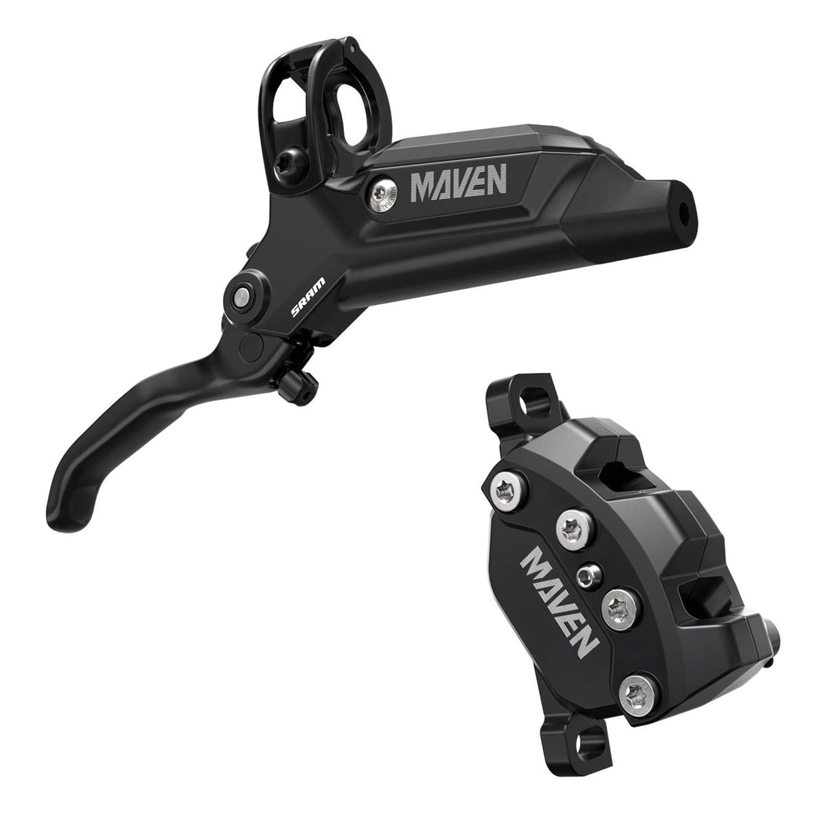 SRAM Disc Brake Maven Base - Aluminum Lever, Stainless Hardware, Reach Adj, Diffusion Black A1