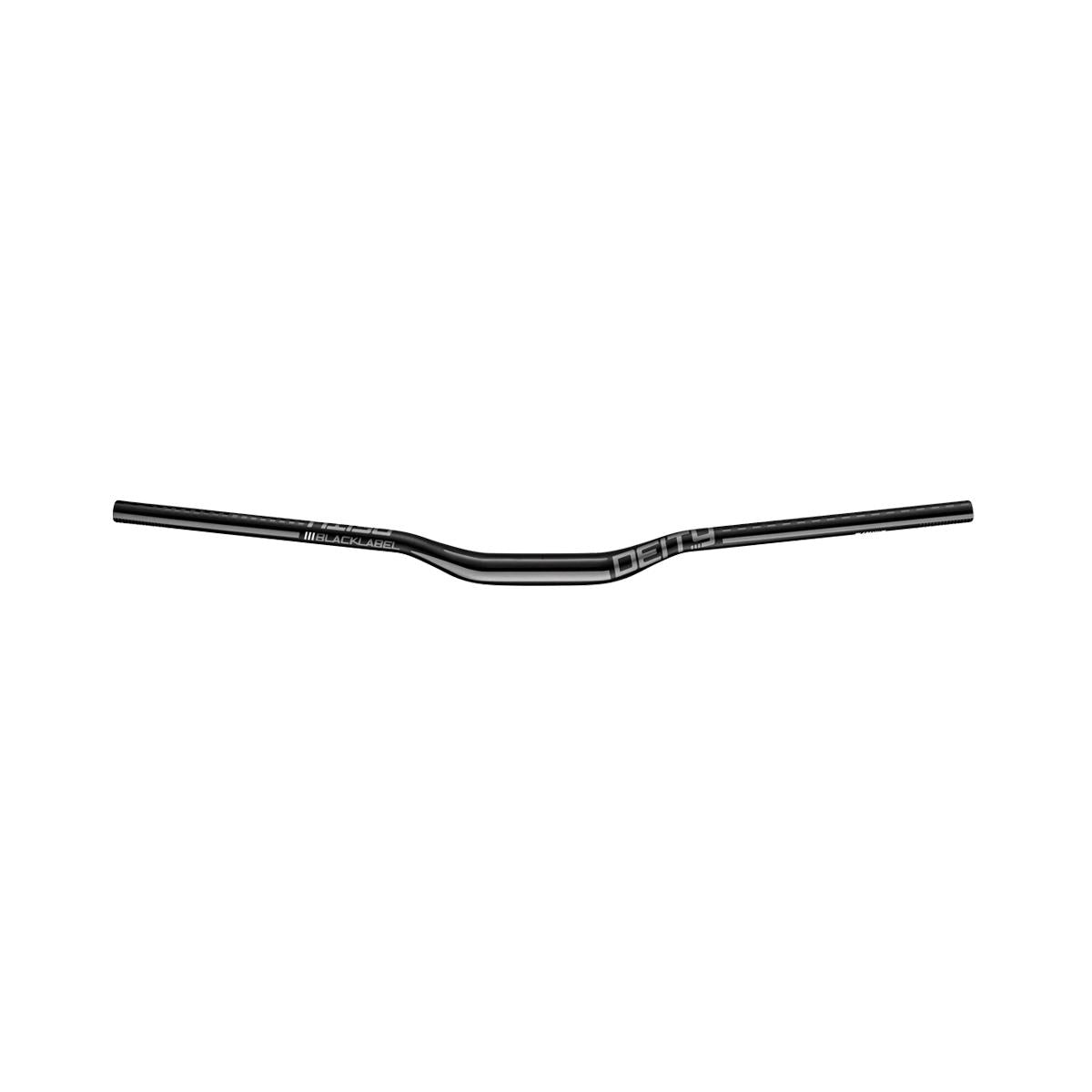 DEITY BLACKLABEL Aluminium Handlebar 31.8mm Bore, 25mm Rise - Stealth - 800MM