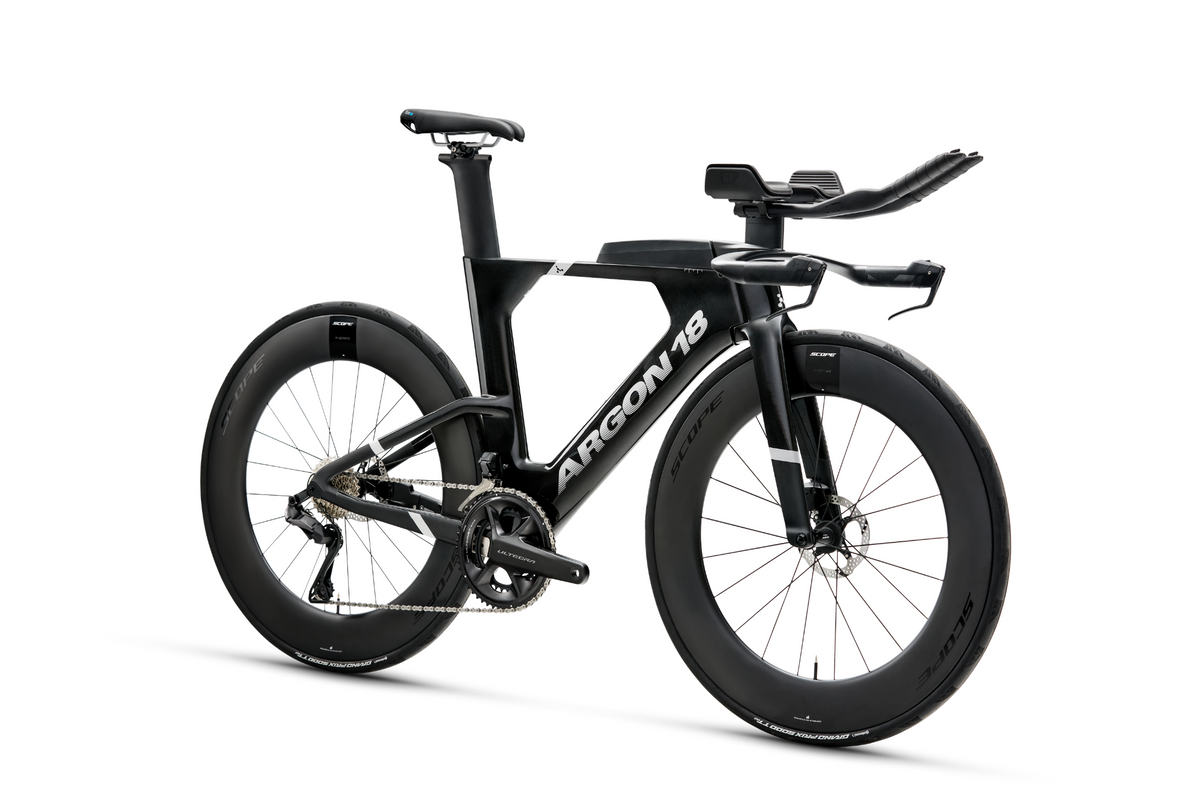 Argon 18 E-119 Tri+ Disc Shimano Ultegra Di2 – Constellation Black Gloss