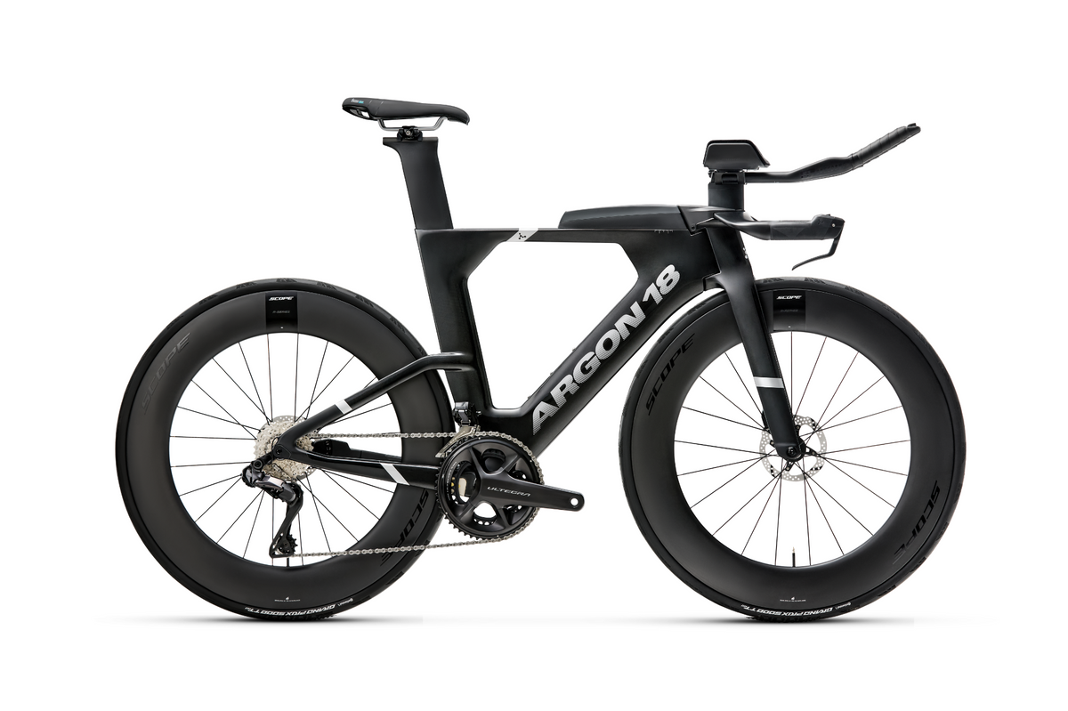 Argon 18 E-119 Tri+ Disc Shimano Ultegra Di2 – Constellation Black Gloss