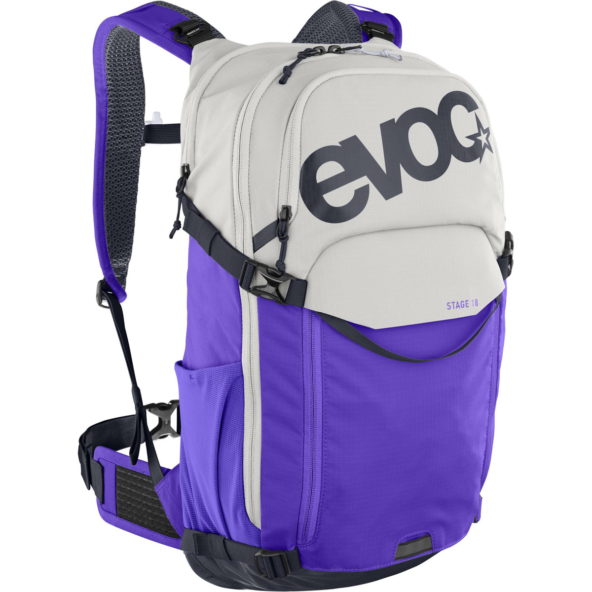 EVOC Stage 18 Bag 2026 - Sand/Violet