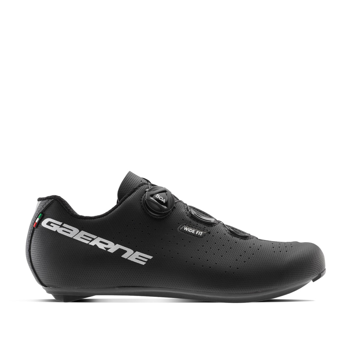 Gaerne Sprint Wide Road Cycling Shoes 2025 - Matt Black - 41