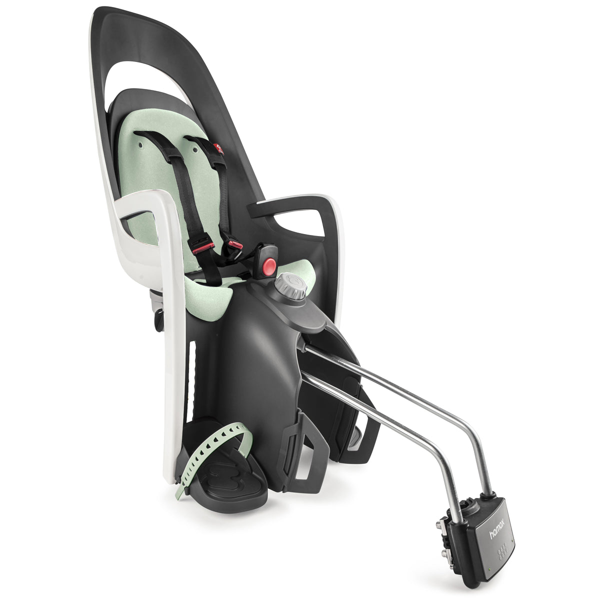 Hamax Caress Child Bike Seat 2023 - White/Mint