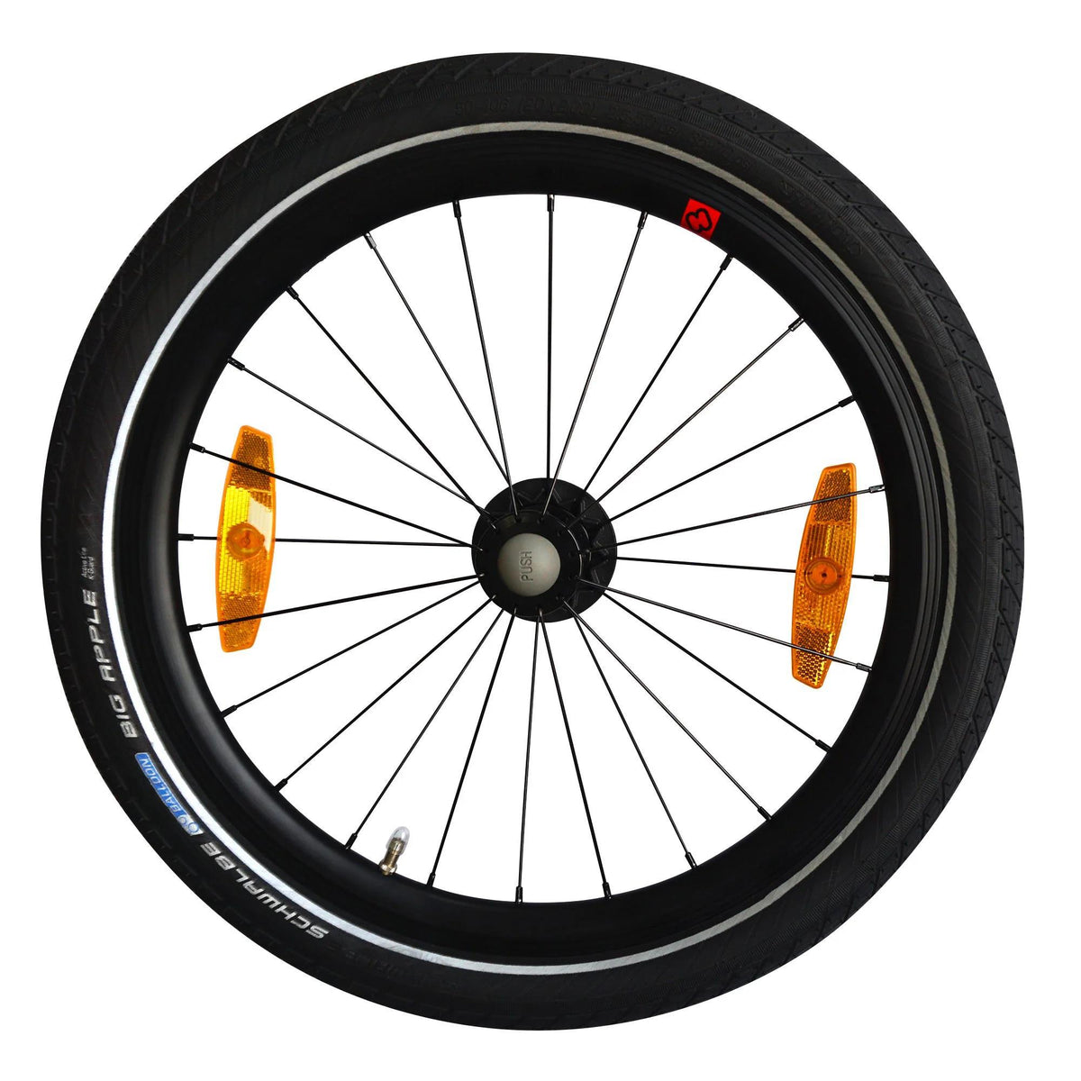 Hamax Avenida 20" Quick Release Wheel (1 Piece) Right 2023 - Black