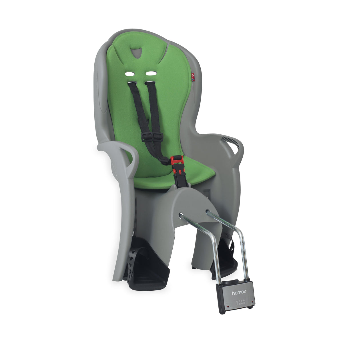 Hamax Kiss Medium Child Bike Seat 2024 - Grey/Green