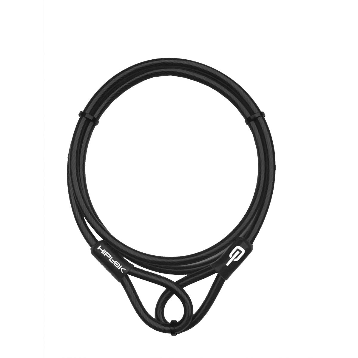 Hiplok Cable Double Loop - Black - 200CM